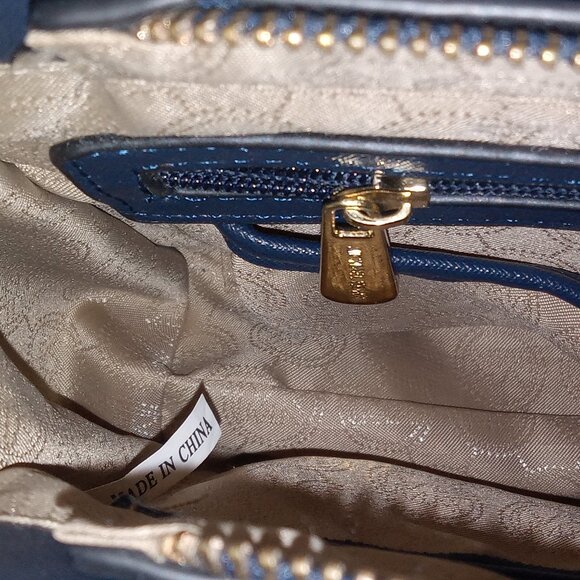 Michael Kors Micro Hamilton Black Leather Crossbody Handbag - Picture 12 of 16